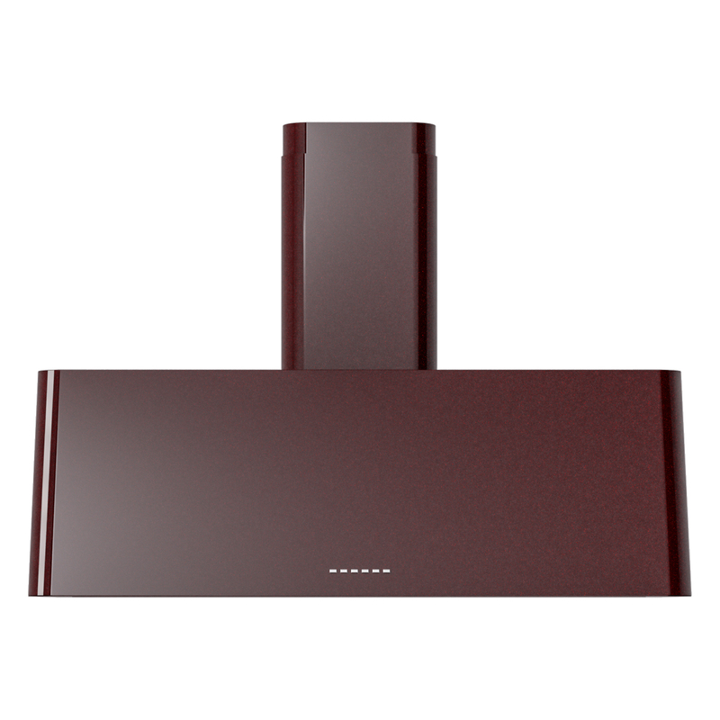 ILVE UAG40BU Nostalgie 40" Range Hood (Burgundy)