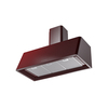 ILVE UAG40BU Nostalgie 40" Range Hood, bottom angled view