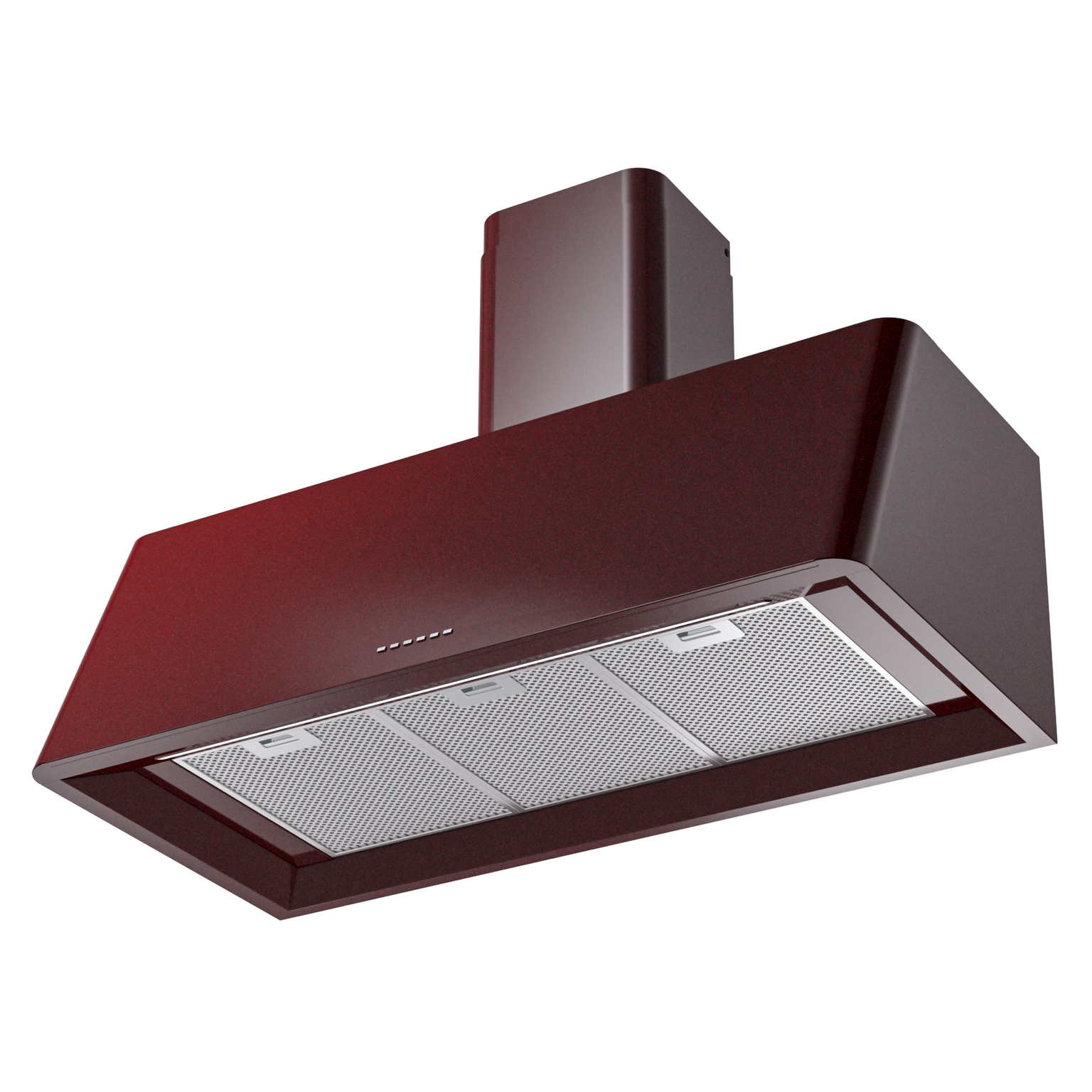 ILVE UAG40BU Nostalgie 40" Range Hood, bottom angled view