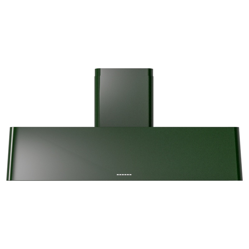 ILVE UAG60EG Nostalgie 60" Range Hood (Emerald Green)