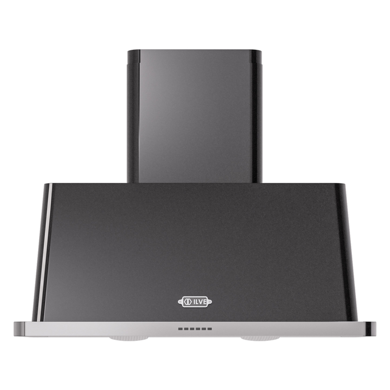 ILVE UAM100BK Majestic 40" Range Hood (Glossy Black)