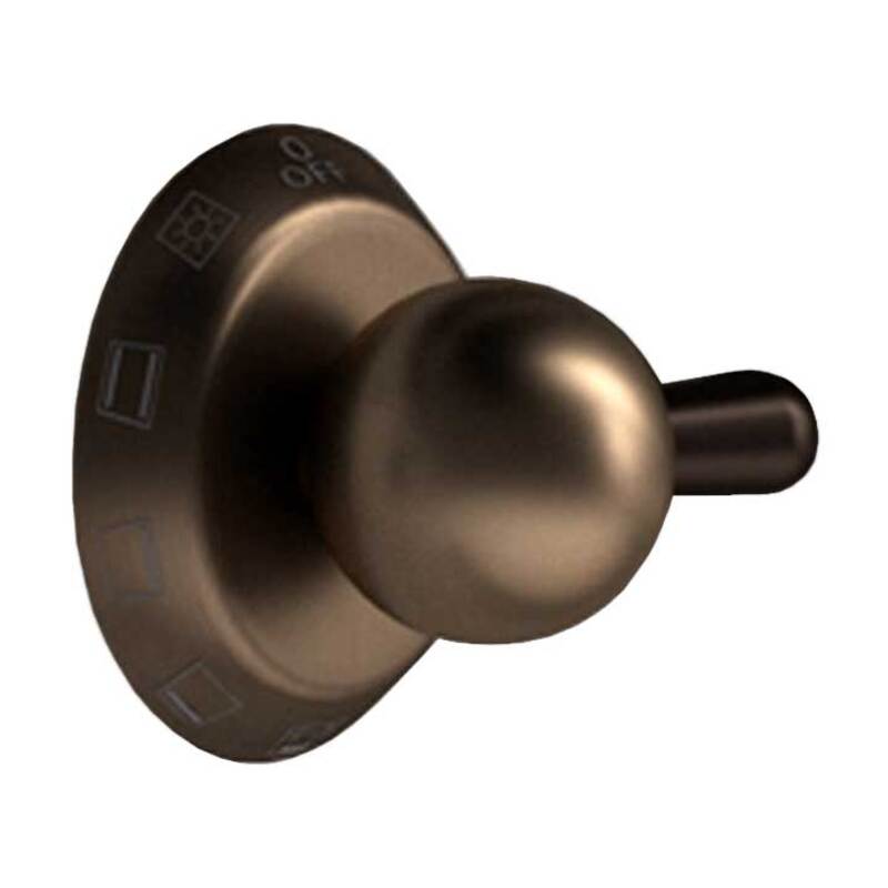 ILVE Parts EG9488014000118 Multifunction Bronze Knob for Nostalgie II Ranges