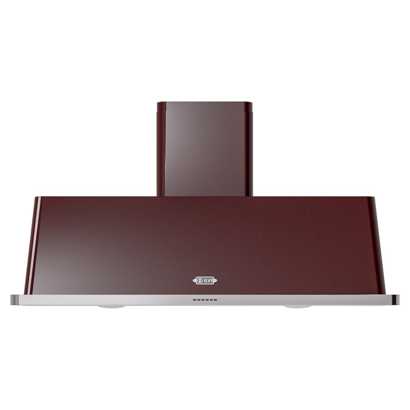 ILVE UAM150BU Majestic 60" Range Hood (Burgundy)