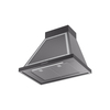 ILVE UANB30BKC Nostalgie Noblesse 30" Range Hood, bottom angled view