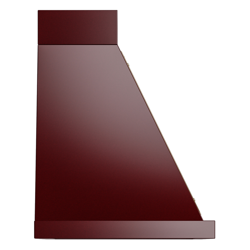 ILVE UANB30BUG Nostalgie Noblesse 30" Range Hood, side view
