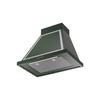 ILVE UANB30EGC Nostalgie Noblesse 30" Range Hood, bottom angled view