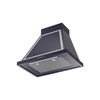 ILVE UANB30MBC Nostalgie Noblesse 30" Range Hood, bottom angled view