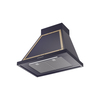 ILVE UANB30MBG Nostalgie Noblesse 30" Range Hood, bottom angled view