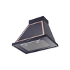 ILVE UANB30MBP Nostalgie Noblesse 30" Range Hood, bottom angled view