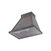 ILVE UANB30MGB Nostalgie Noblesse 30" Range Hood, bottom angled view