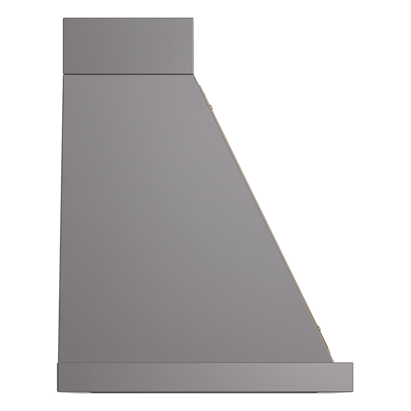 ILVE UANB30MGG Nostalgie Noblesse 30" Range Hood, side view