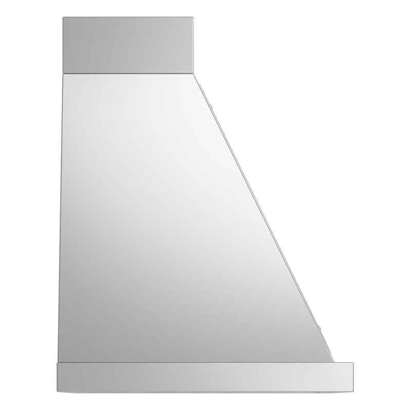 ILVE UANB30SSC Nostalgie Noblesse 30" Range Hood, side view