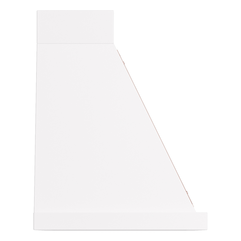 ILVE UANB30WHP Nostalgie Noblesse 30" Range Hood, side view