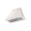 ILVE UANB36AWC Nostalgie Noblesse 36" Range Hood, bottom angled view