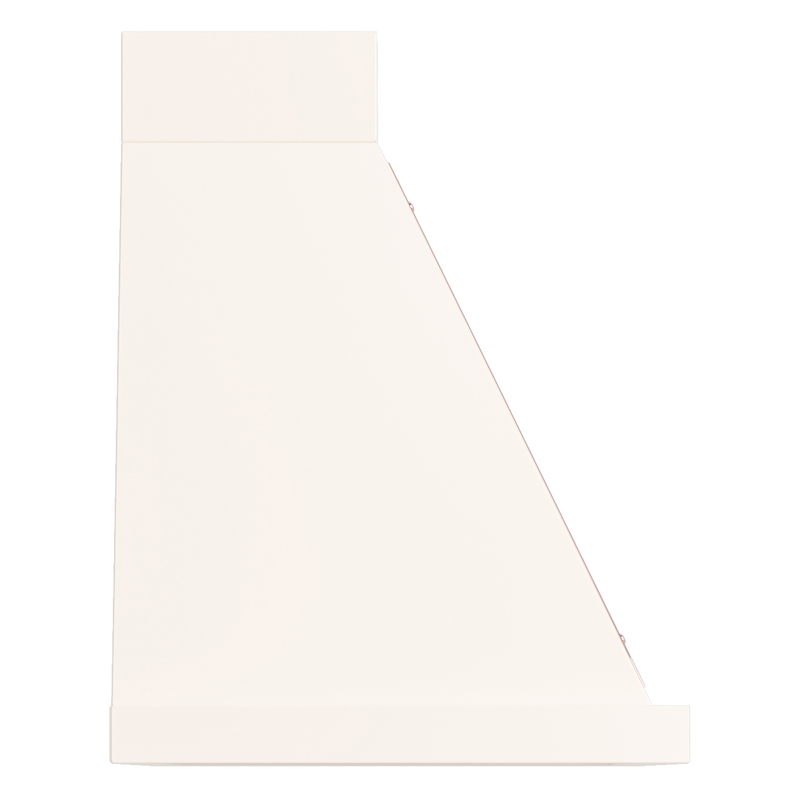 ILVE UANB36AWP Nostalgie Noblesse 36" Range Hood, side view