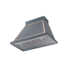 ILVE UANB36BGP Nostalgie Noblesse 36" Range Hood, bottom angled view