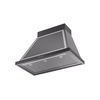 ILVE UANB36BKC Nostalgie Noblesse 36" Range Hood, bottom angled view