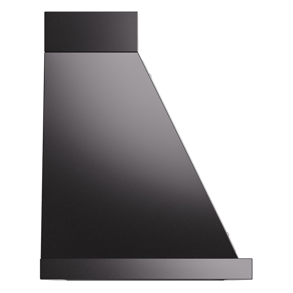 ILVE UANB36BKC Nostalgie Noblesse 36" Range Hood, side view