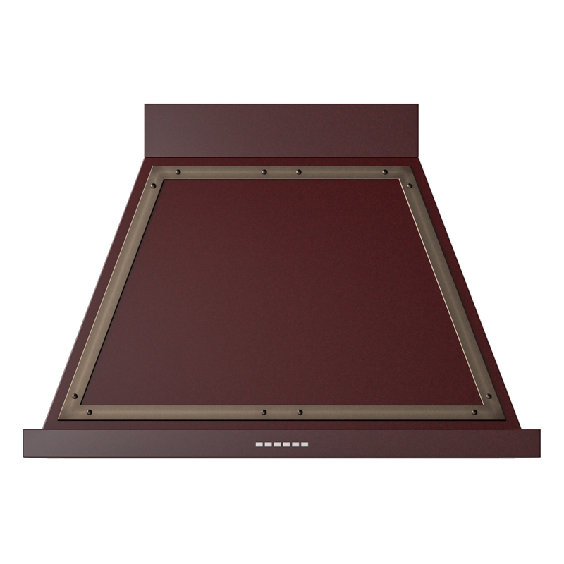 ILVE UANB36BUB Nostalgie Noblesse 36" Range Hood (Burgundy, Bronze)