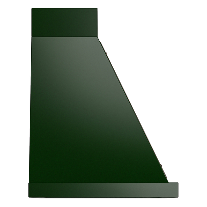 ILVE UANB36EGB Nostalgie Noblesse 36" Range Hood, side view