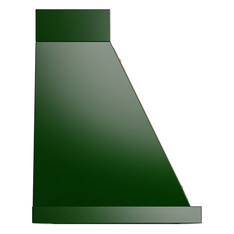 ILVE UANB36EGG Nostalgie Noblesse 36" Range Hood, side view