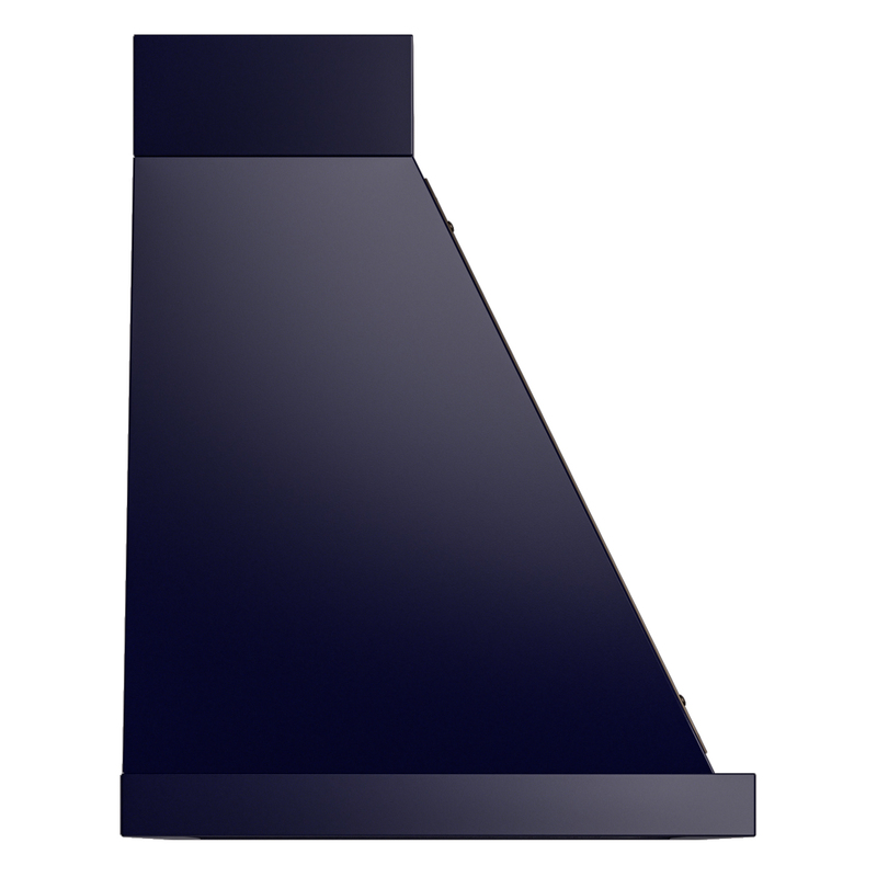 ILVE UANB36MBB Nostalgie Noblesse 36" Range Hood, side view