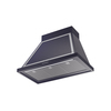 ILVE UANB36MBC Nostalgie Noblesse 36" Range Hood, bottom angled view