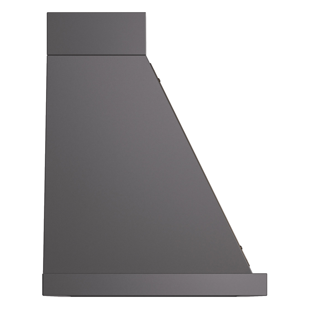 ILVE UANB36MGB Nostalgie Noblesse 36" Range Hood, side view