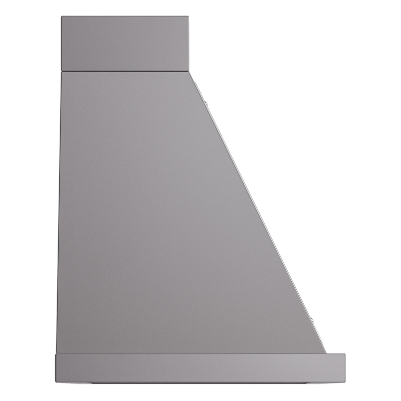 ILVE UANB36MGC Nostalgie Noblesse 36" Range Hood, side view