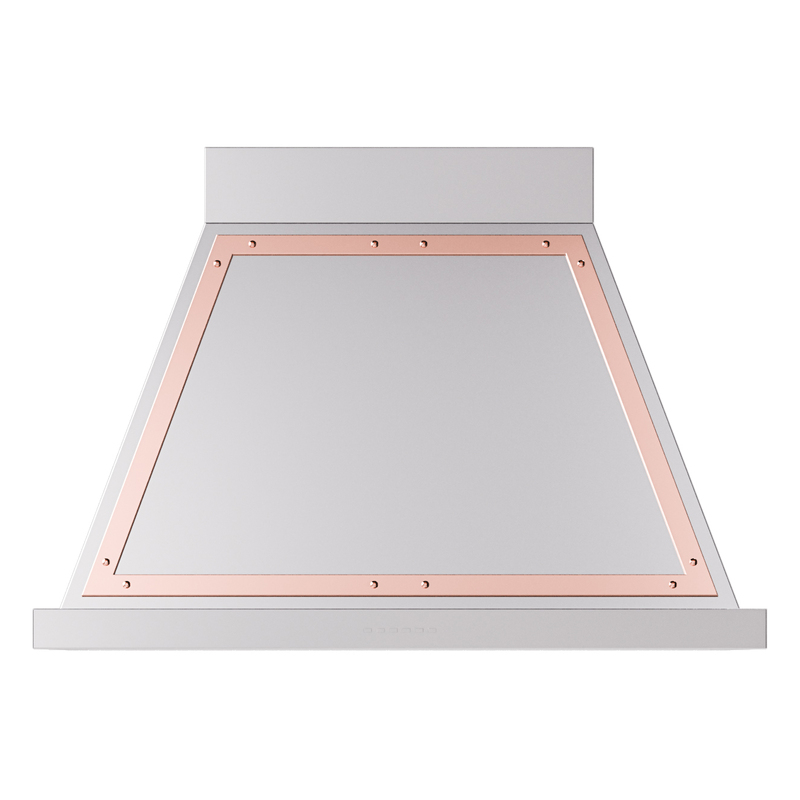 ILVE UANB36SSP Nostalgie Noblesse 36" Range Hood (Stainless Steel, Copper)