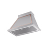 ILVE UANB36SSP Nostalgie Noblesse 36" Range Hood, bottom angled view