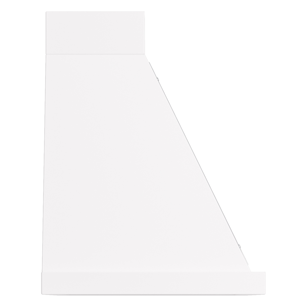 ILVE UANB36WHG Nostalgie Noblesse 36" Range Hood, side view