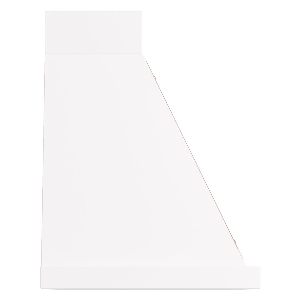 ILVE UANB36WHP Nostalgie Noblesse 36" Range Hood, side view
