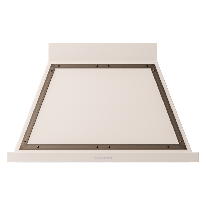 ILVE UANB40AWB Nostalgie Noblesse 40" Range Hood (Antique White, Bronze)