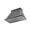 ILVE UANB40BKC Nostalgie Noblesse 40" Range Hood, bottom angled view