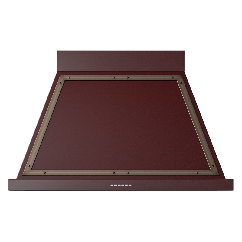 ILVE UANB40BUB Nostalgie Noblesse 40" Range Hood (Burgundy, Bronze)