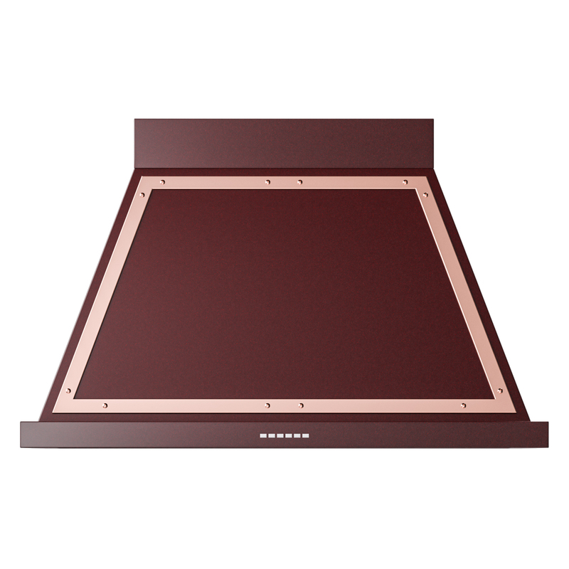 ILVE UANB40BUP Nostalgie Noblesse 40" Range Hood (Burgundy, Copper)