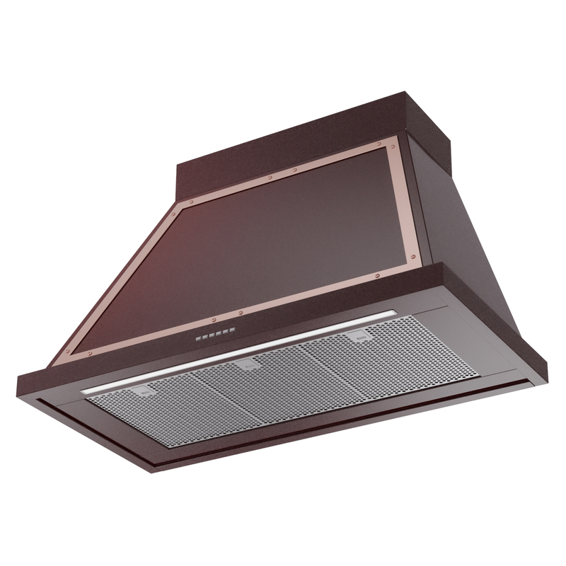 ILVE UANB40BUP Nostalgie Noblesse 40" Range Hood, bottom angled view