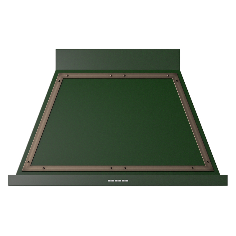 ILVE UANB40EGB Nostalgie Noblesse 40" Range Hood (Emerald Green, Burnished)