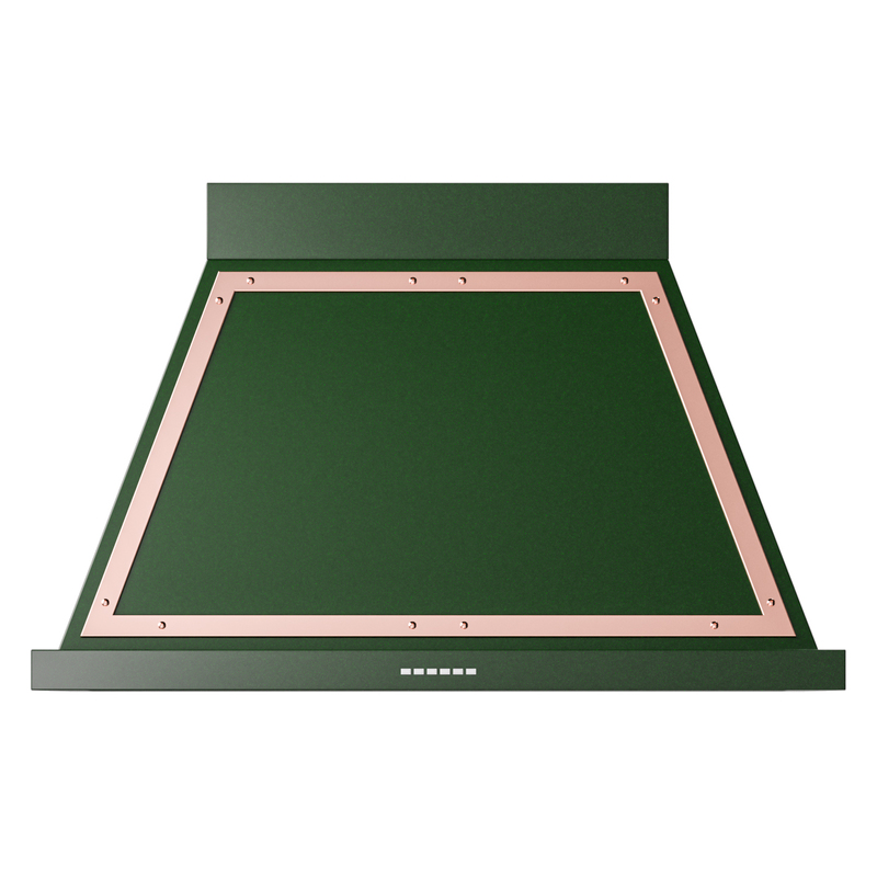 ILVE UANB40EGP Nostalgie Noblesse 40" Range Hood (Emerald Green, Copper)