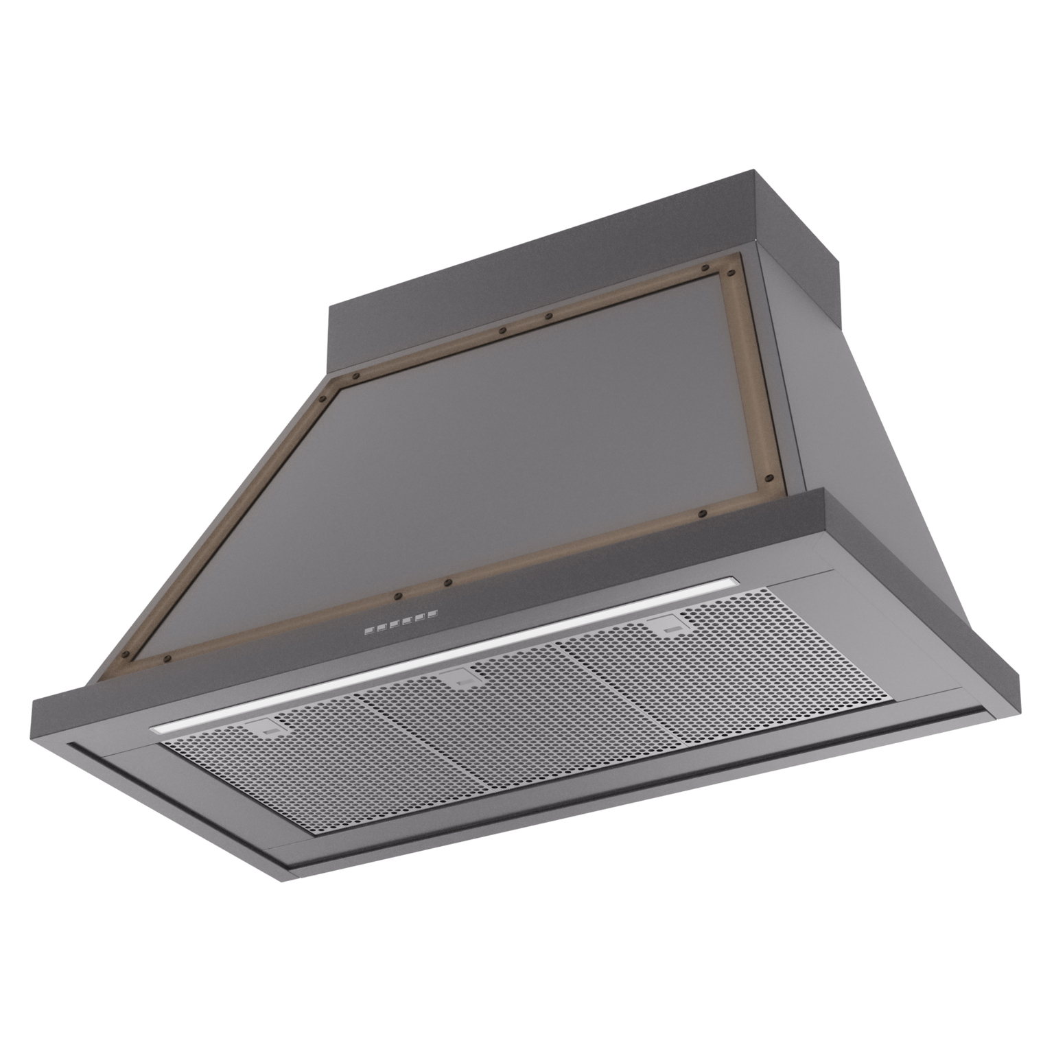 ILVE UANB40MGB Nostalgie Noblesse 40" Range Hood, bottom angled view