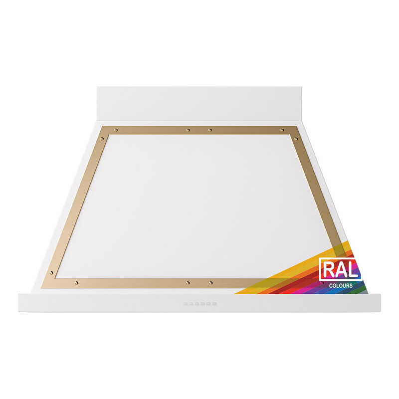 ILVE UANB40RAG Nostalgie Noblesse 40" Range Hood (RAL, Brass)