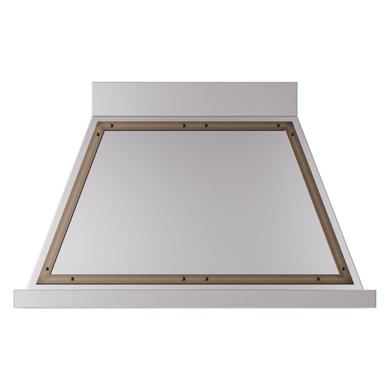 ILVE UANB40SSB Nostalgie Noblesse 40" Range Hood (Stainless Steel, Bronze)