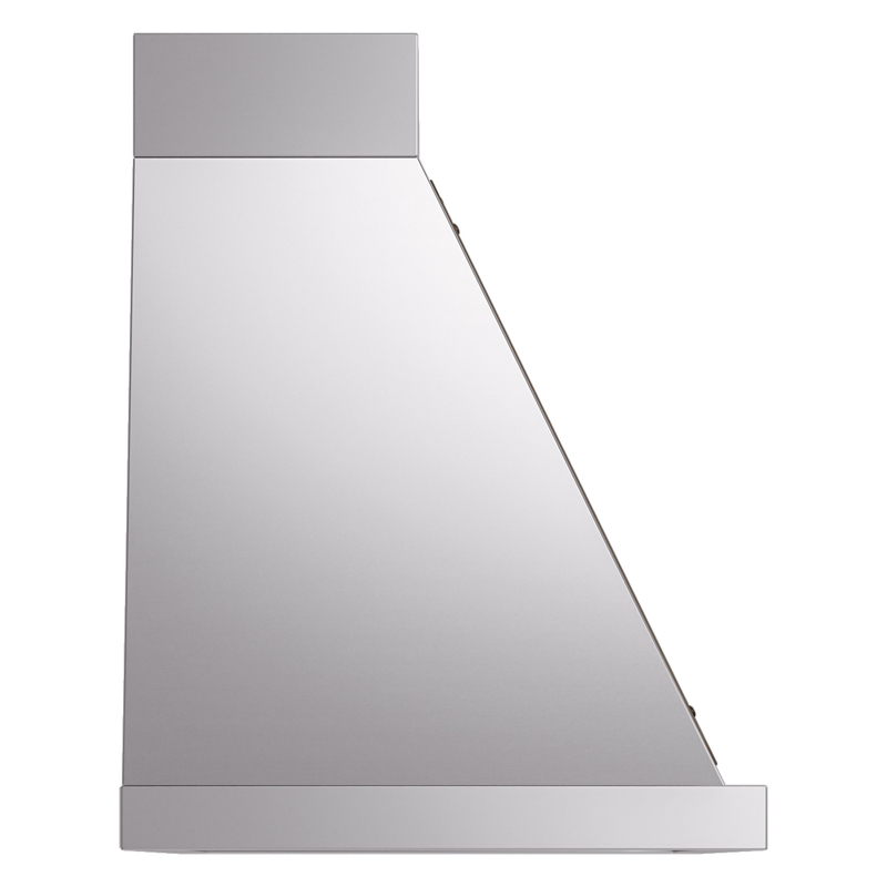 ILVE UANB40SSB Nostalgie Noblesse 40" Range Hood, side view