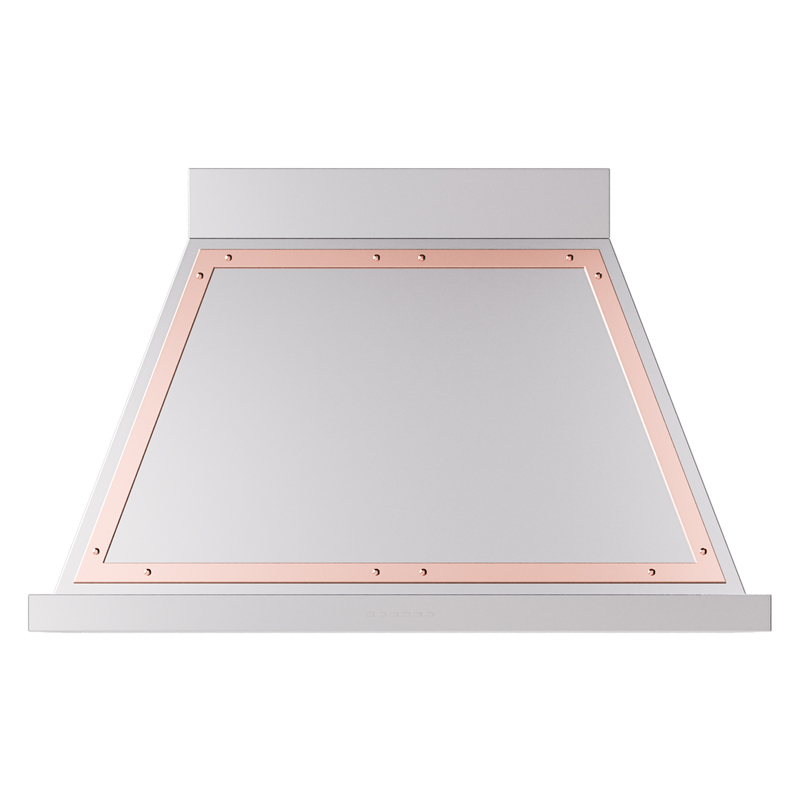 ILVE UANB40SSP Nostalgie Noblesse 40" Range Hood (Stainless Steel, Copper)