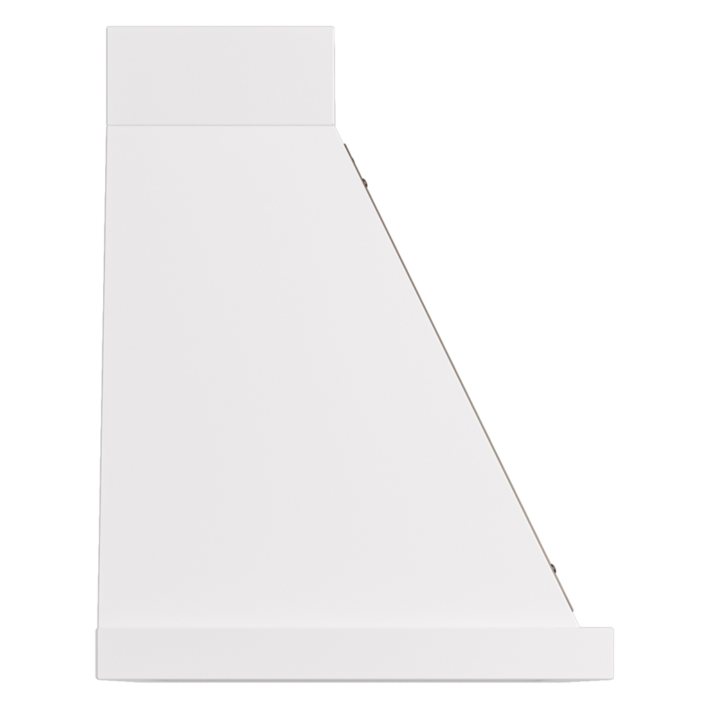 ILVE UANB40WHB Nostalgie Noblesse 40" Range Hood, side view