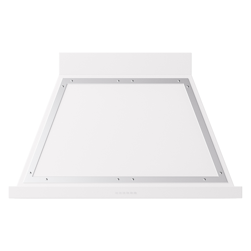 ILVE UANB40WHC Nostalgie Noblesse 40" Range Hood (White, Chrome)