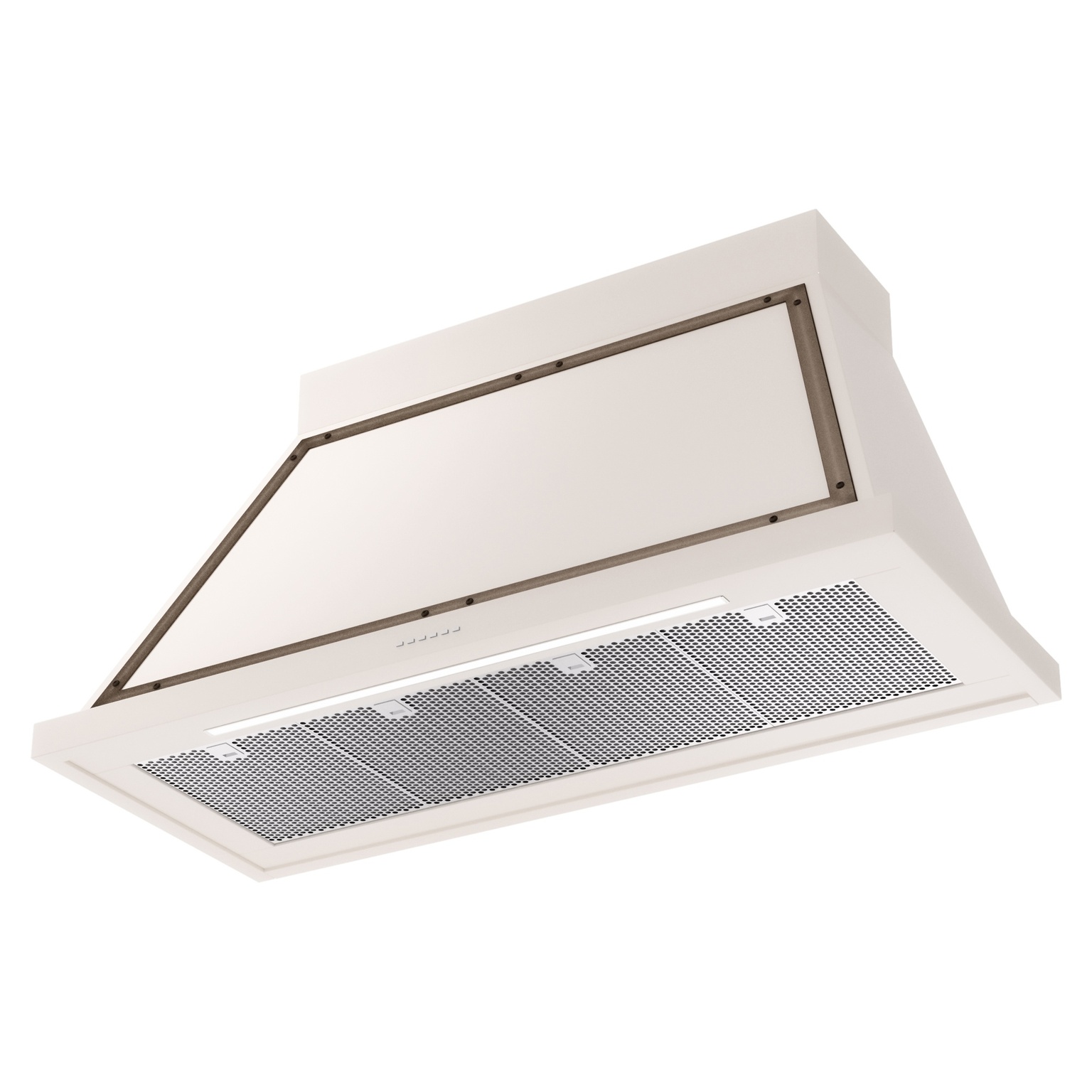 ILVE UANB48AWB Nostalgie Noblesse 48" Range Hood, bottom angled view