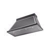 ILVE UANB48BKC Nostalgie Noblesse 48" Range Hood, bottom angled view