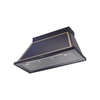 ILVE UANB48MBG Nostalgie Noblesse 48" Range Hood, bottom angled view